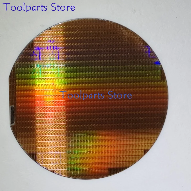 Chip de oblea, oblea de silicio de 12 pulgadas, 8 pulgadas y 6 pulgadas, circuito integrado, chip de CPU, IC, semiconductor