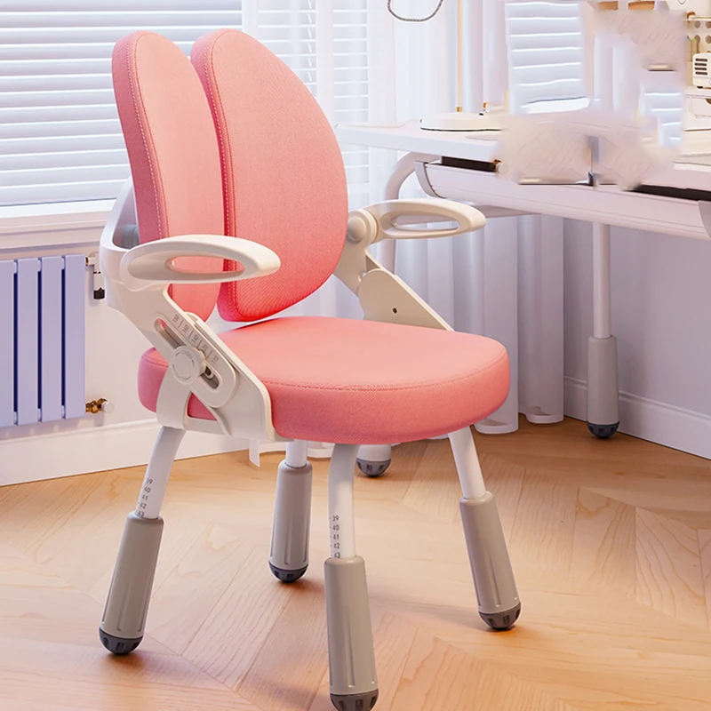 

Safety Seats Comfortable Study Children Room Furniture Height Adjustable Armchair Growing Designer School Cadeira Girl Kids JGY