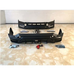 front and rear  bumper body kit lip for Mitsubishi xpander 2018 car exterior accessories