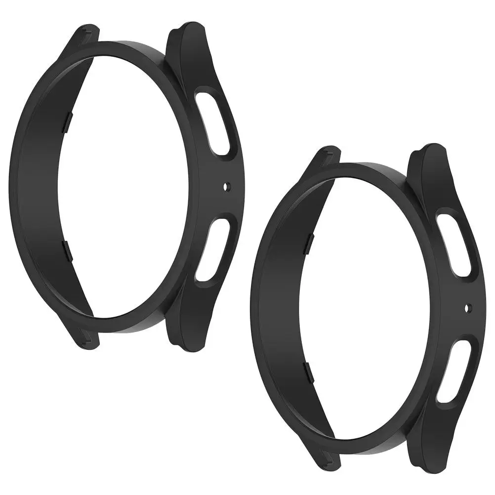 

2Pcs Scratchproof Watch Shell Protective Case Full Coverage Watch Cover Compatible with Galaxy Watch5 Pro Modern Smartwatch