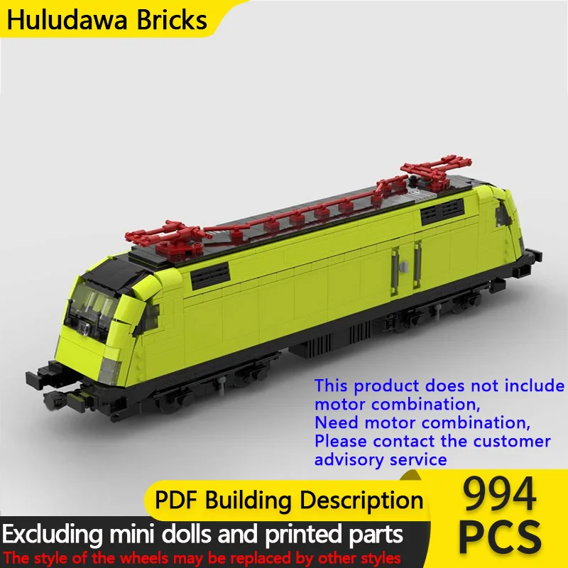 

City Car Model MOC Building Bricks Taurus Flixtrain Charger Locomotive Modular Technology Children Holiday Gifts Assemble Toys