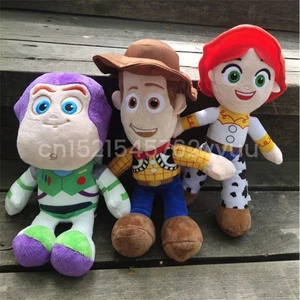Oyuncak Anime Peluş oyuncaklar Dolması Karikatür Bebek, Jessie Plushies, Woody, Buzz Lightyear, Sevimli, Sevimli, Dekorasyon, Hediyeler, Noel, Kolye, 23 cm 8 en çok satılan, oyuncak ayı oyuncak hikayesi filmleri-no. 8