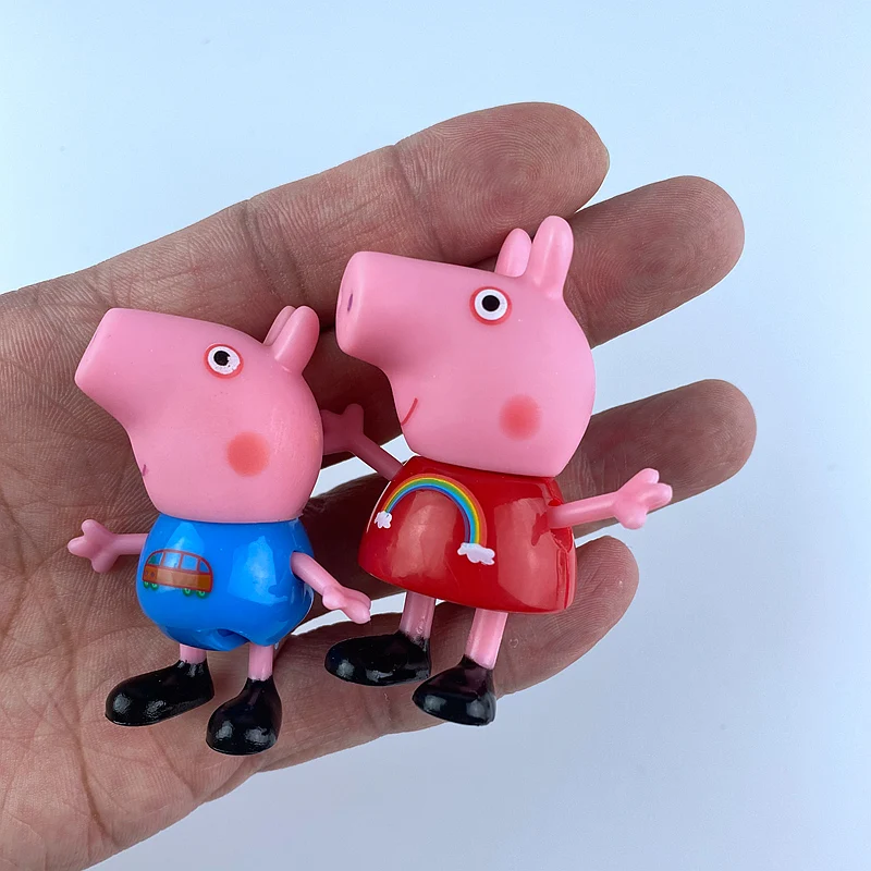 Pepa Pig toys Children\'s Action Figure George Anime Cartoon Toy Anime Party Toys Children\'s Birthday Gifts