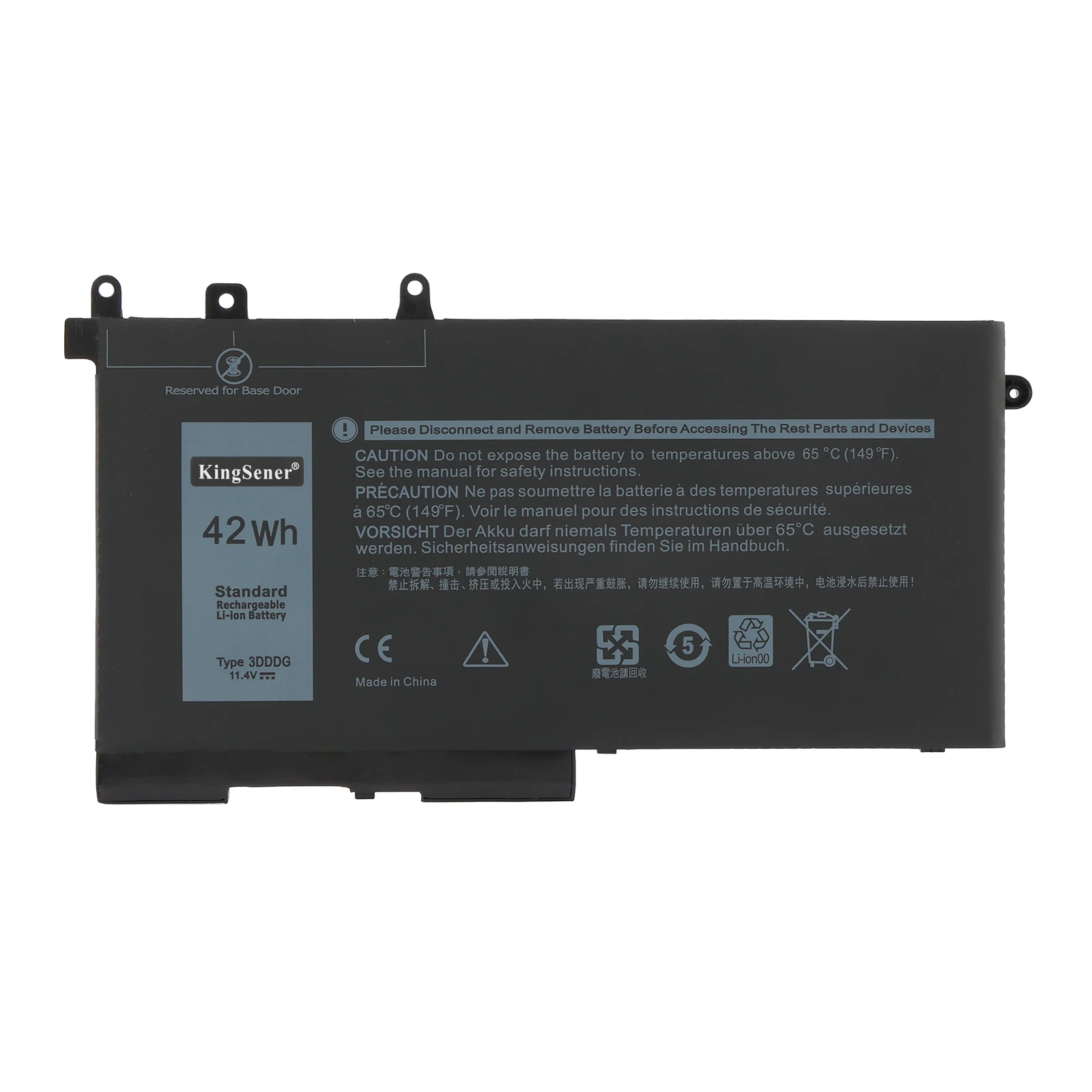

ETESBAY 3DDDG Аккумулятор для ноутбука Dell Latitude 5280 5288 5480 5580 5490 5590 5491 5591 5495 5488 M3520 M3530 серии 080JT9 80JT9