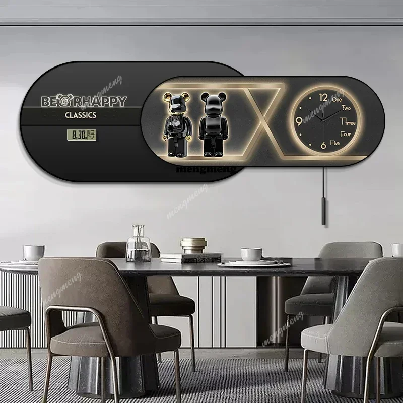 Original Japanese Wall clock Unique Vertical Gothic Kawaii Wall clock Classic Large Reloj De Pared Digital Wall Decoration