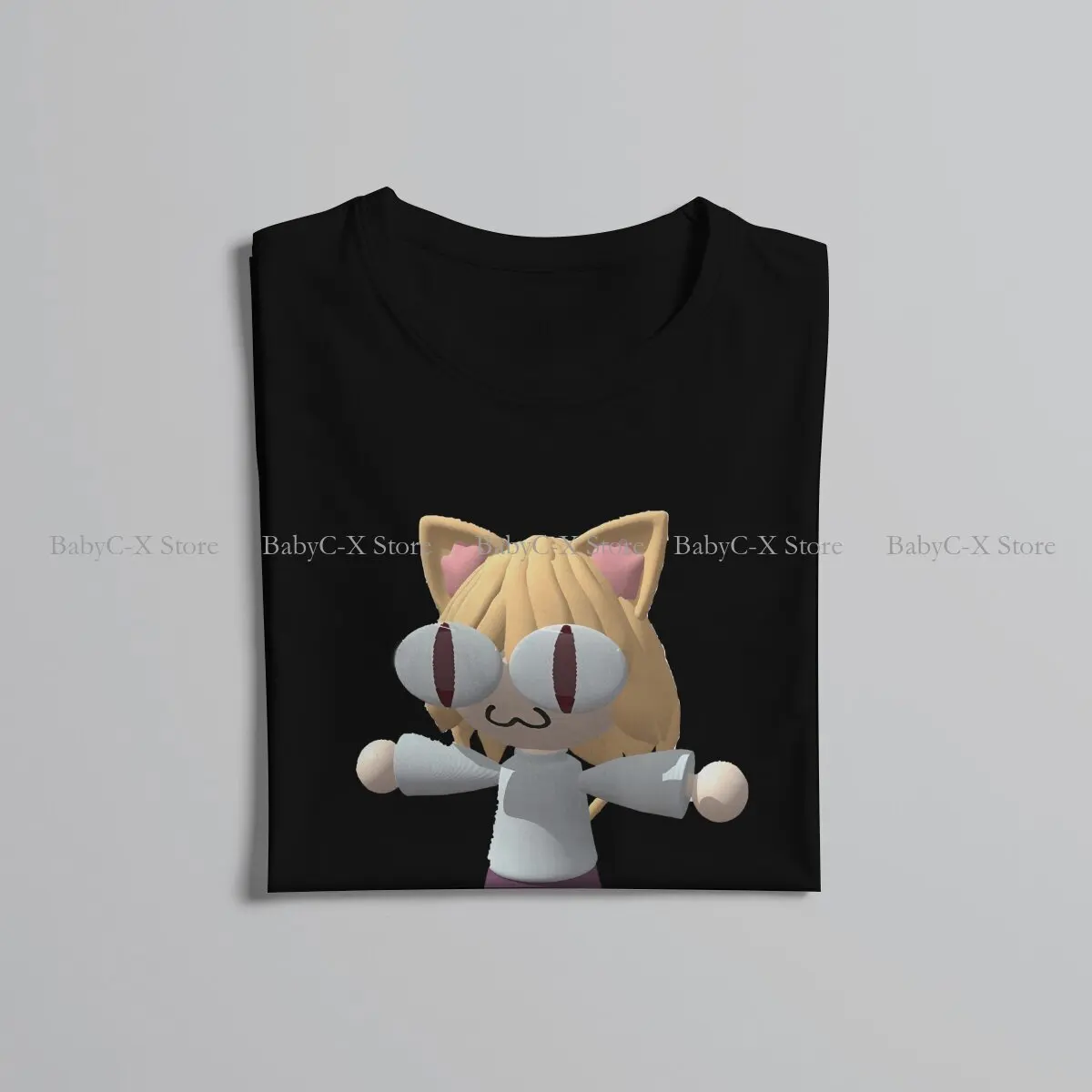 Neco Arc NECOARC Cat TShirt for Men 3D Humor Summer Sweatshirts T Shirt High Quality Trendy