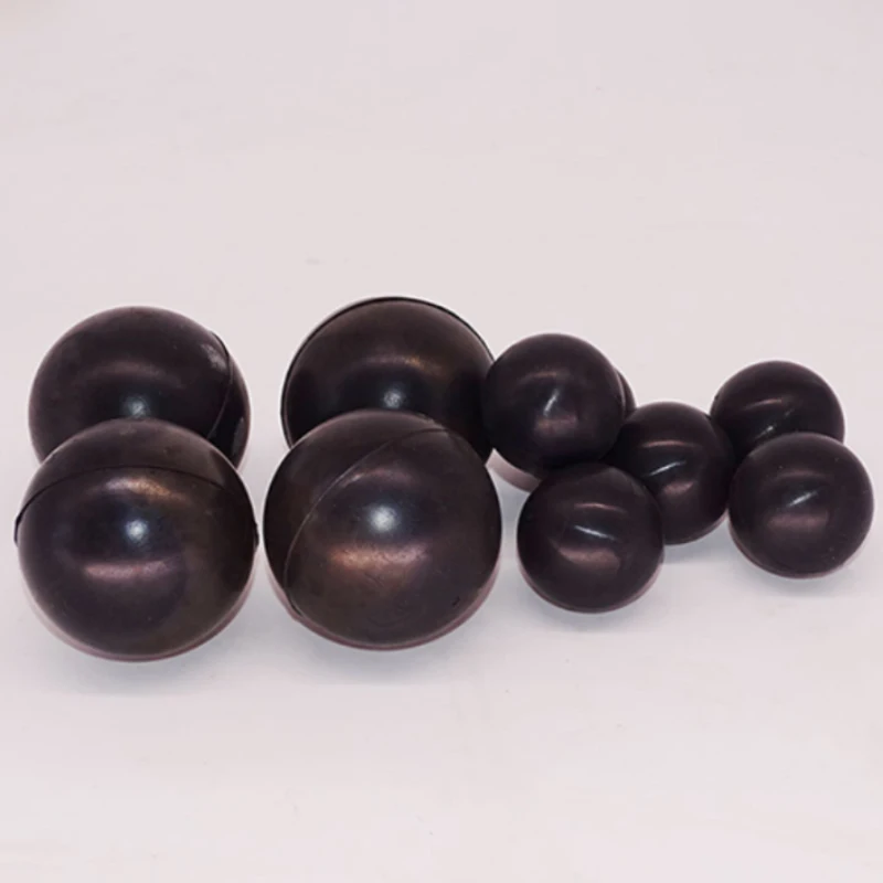 1-5Pcs Diameter 43/45/48/50/53/55/60-127mm Black Solid Rubber Ball Round Sealing Rubber Ball Elastic Ball Industrial DIY Parts