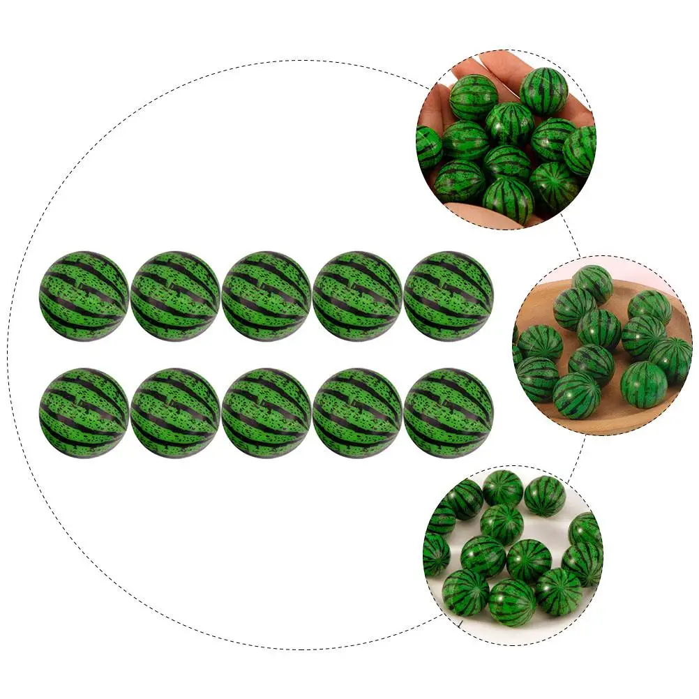 20 Pcs Bouncing Balls Rubber Toy Kids Educational Colorful Playtime Outdoor Games Party Favors Jumping Ball