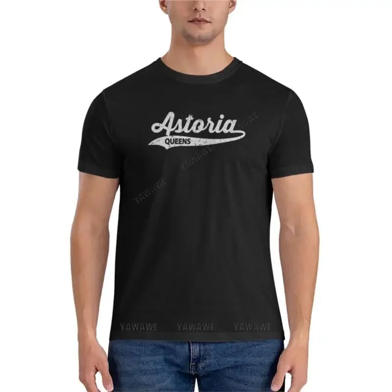 Astoria s - Retro s Vintage NYC producto Relaxed Fit camiseta niños camisetas blancas camisetas para hombres algodón