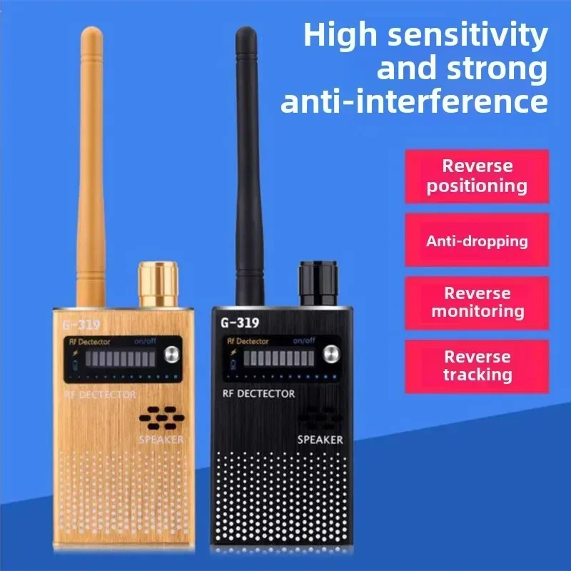 

G319 Wi-Fi сигнал детектор радиоволн монитор против подслушивания анти-скрытая камера анти-наблюдение GPS детектор шпионские гаджеты