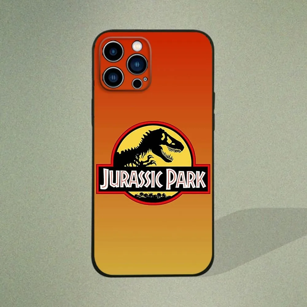 Dinosaur J-Jurassic Phone Case  For IPhone 16,15,14,13,12,11,Pro,Max,Mini,8,7,Plus,SE2,X,XR,XS,MAX Silcone Soft Covers