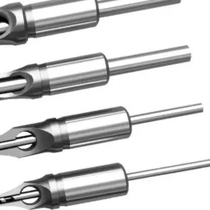 

/Square /Hole /Drill Bit Set With Mortising Chisel And Aluminum Holder For Woodworking Drilling Machine Power Tool Accessories