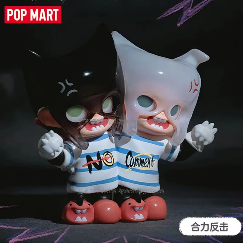 POPMART Zsiga Twins Series Mystery Box Cute Anime Figure Kawaii Desktop Ornaments Birthday Surprise Gifts Guess Bag Popular Toys