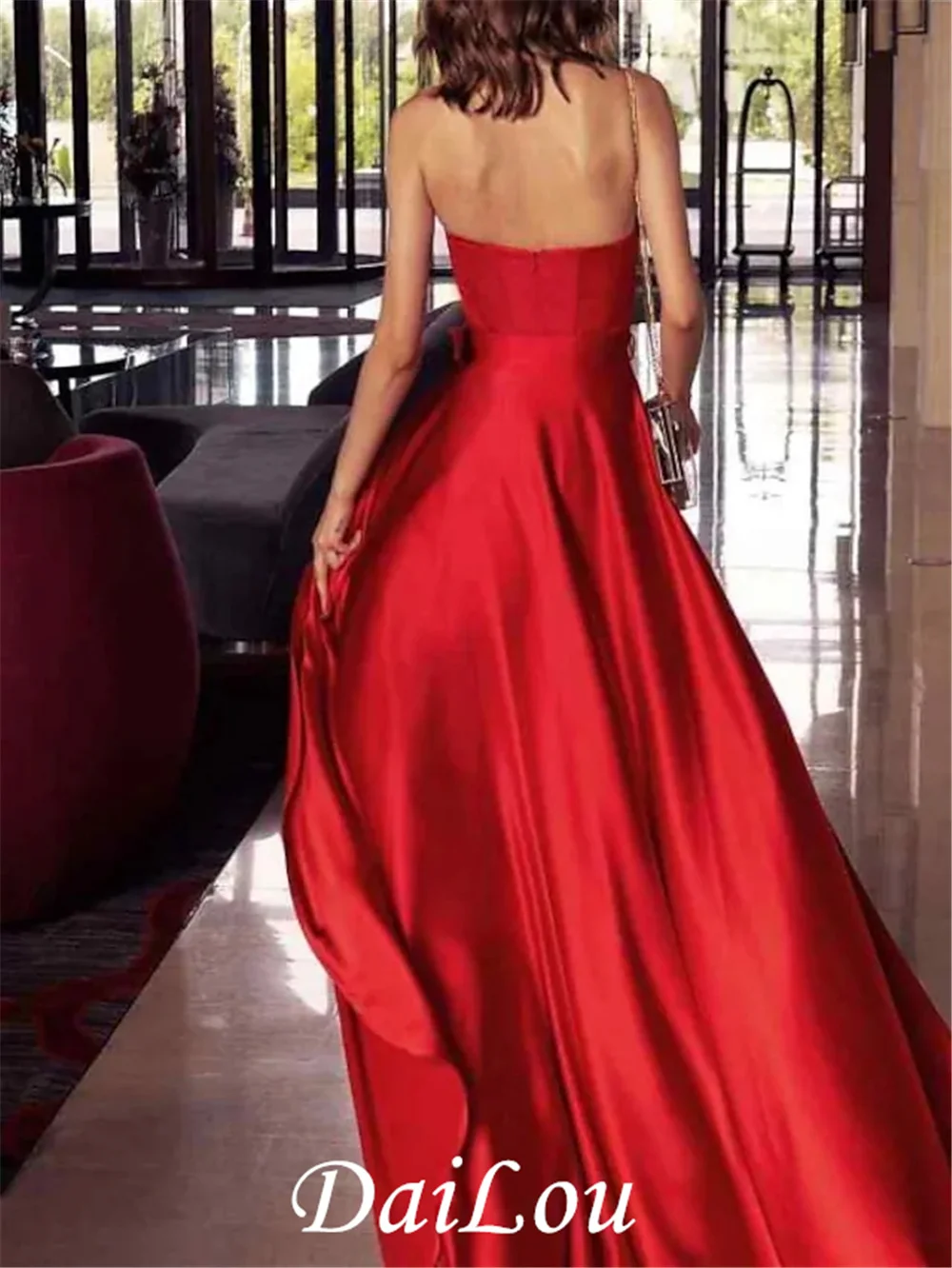 Beautiful Back Reformation Amante Engagement Prom Dress Sweetheart Neckline Sleeveless Floor Length Charmeuse with Sash