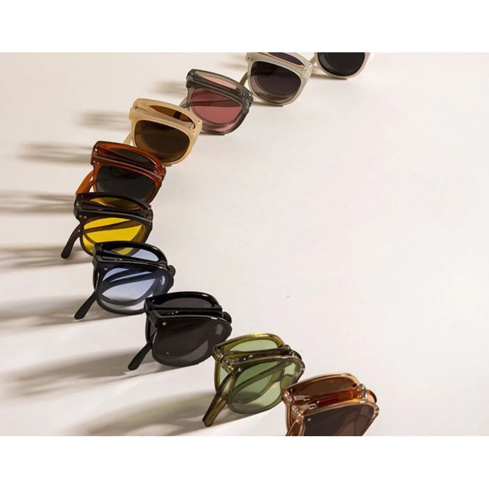 2025, Schutz-Sonnenbrille, Internet-Promi-Stil, vielseitige Brille, modisch, faltbar, für Damen, High-End-Outdoor-Fahren, UV