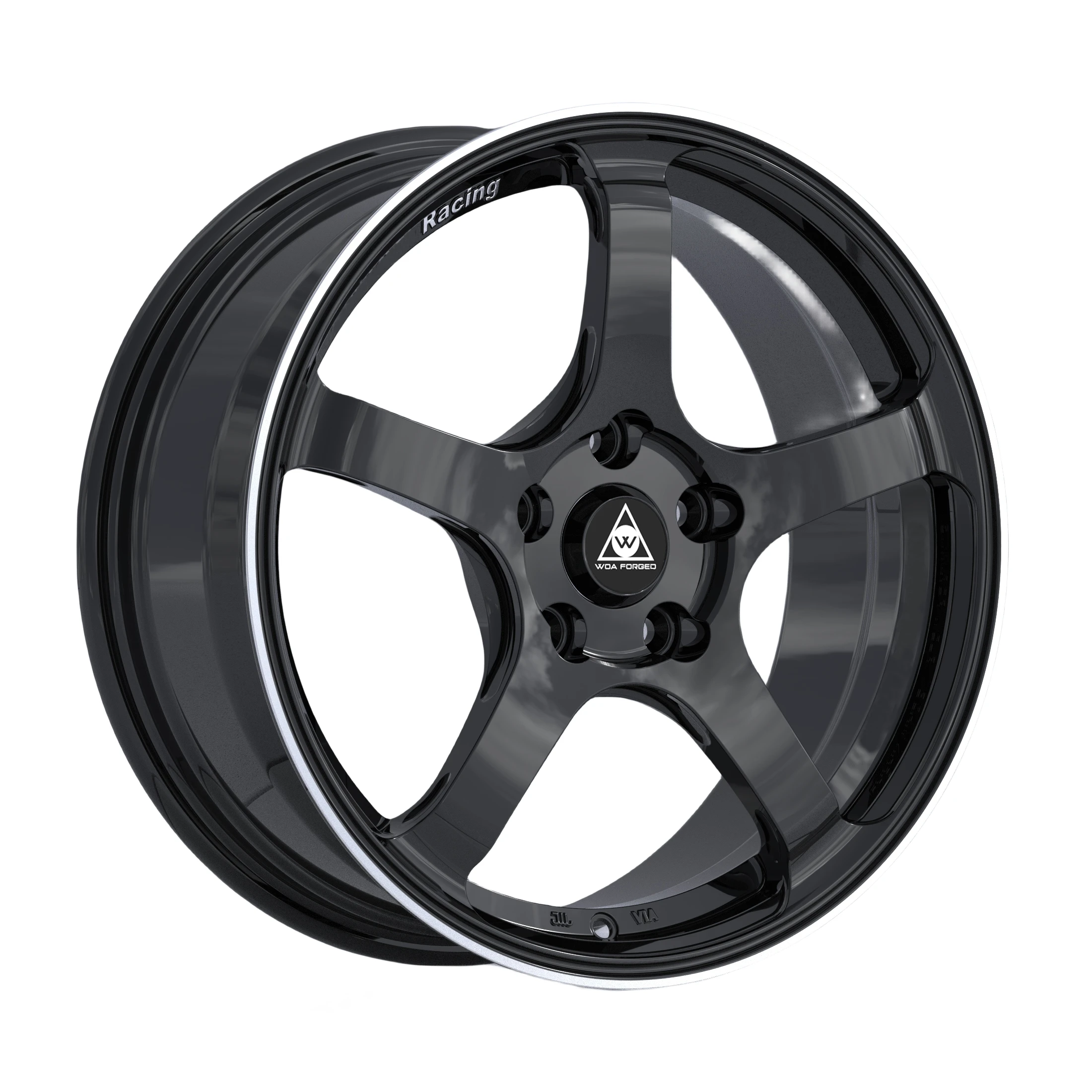 

Matte Black Forged Wheels Concave Staggered Alloy 5x112 18 19 20 21 22 Inch for ADVA Racing TC-4 Aluminum Customized