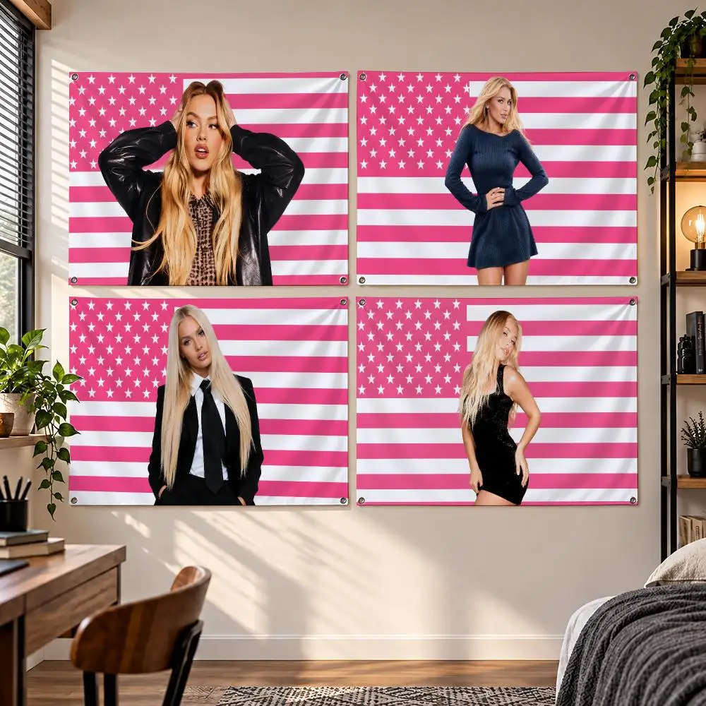 Singer Freya Skye Jones Flags Flag Suitable For Party Club Outdoor Interior Wall Decoration Banner Fans Gift