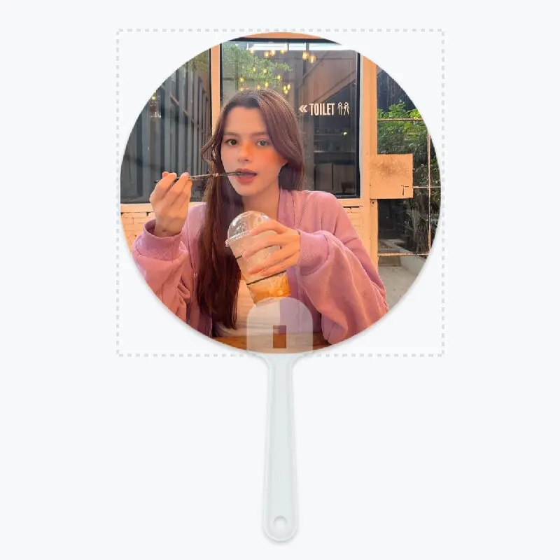 Freenbecky Magazine Cover HD Poster Thai TV From GAP The Series Drama Stills Photo Picture18*18cm Plastic Round Fans Can Custom