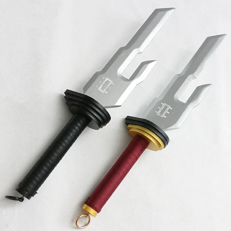 50cm/19.68in jujutsu yoyun três seccionados vara anime periféricos tamanho real japonês katana cosplay arma adereços ornamento brinquedos