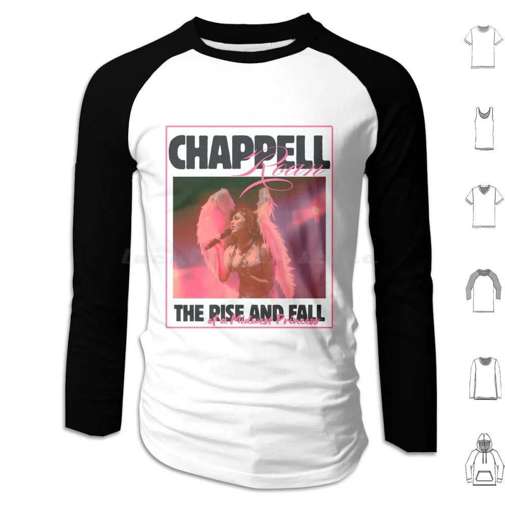 

Chappell-Roan-Poster-Design Толстовки с длинным рукавом Chappell Roan Pink Club Music Pink Chappell Hot To Go Red Wine Supernova