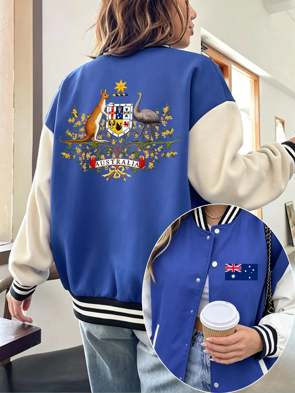 Embroidery Australia - Australia – płaszcze z nadrukiem i