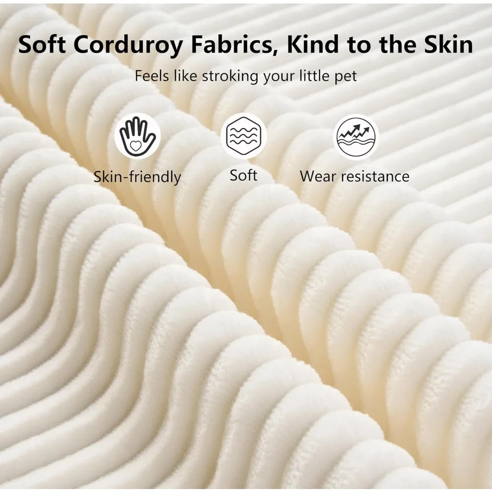 أريكة مقطعية سحابية مقاس 98.4 بوصة مع كرسي، أريكة منجدة حديثة على شكل حرف L مع مقعد عميق، أرائك مقسمة على شكل سروال قصير