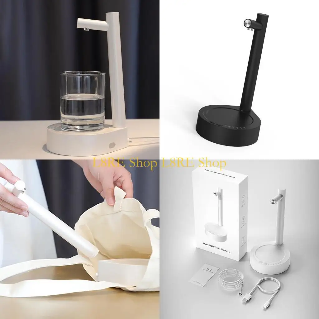

L8RE ABS Desktop Water Pump Suitable for 5 Gallon Bottle USB Charging System
