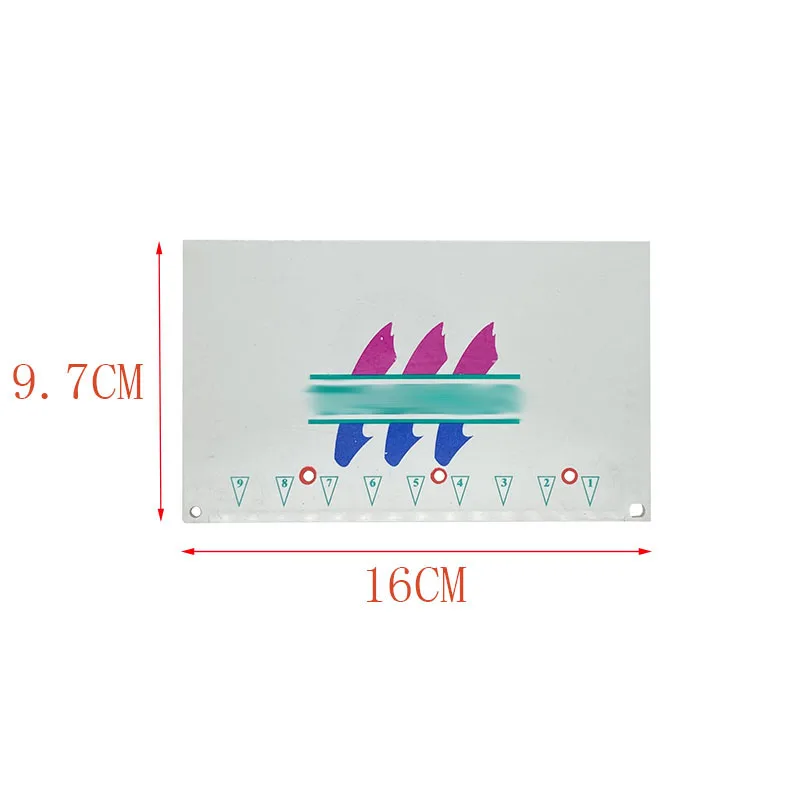 For TAJIMA Embroidery Machine Parts Pace Plate 6  9  12 Needle EC0601010000 Baffle  Panel Plastic