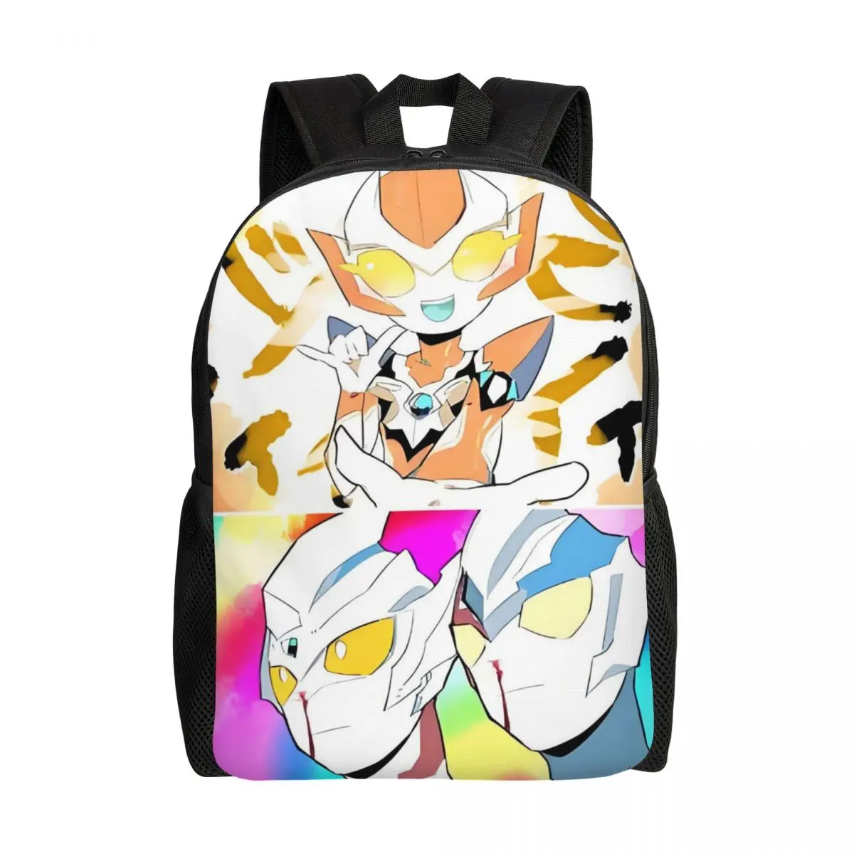 

Custom Ultramanes Anime Laptop Backpack Women Men Basic Bookbag for College School Student Bags