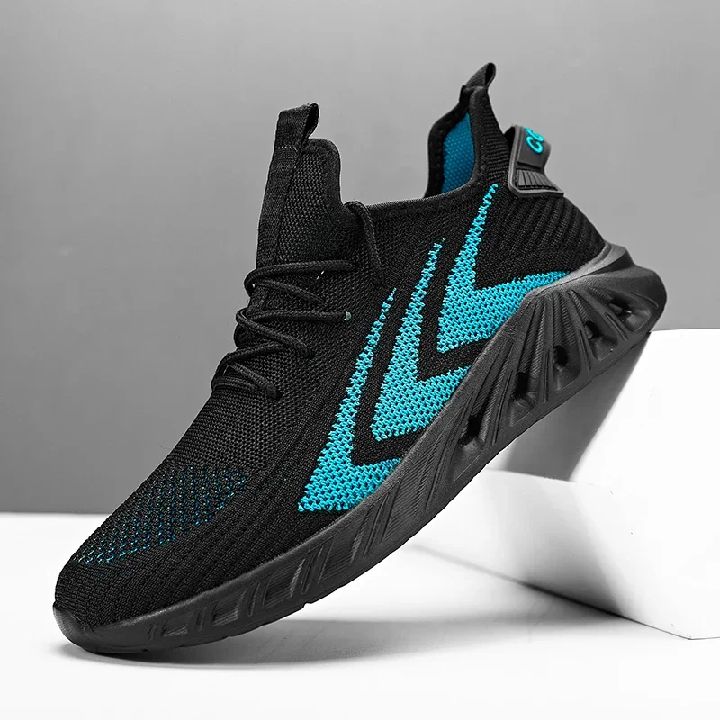 Scarpe da ginnastica sportive da uomo in Mesh di nuovo stile Sneaker da passeggio da basket all'aperto traspirante Casual leggera quattro stagioni