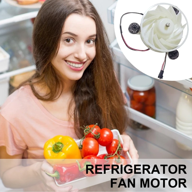 Многофункциональный двигатель вентилятора холодильника, сменный двигатель вентилятора испарителя, двигатель холодильника, для
