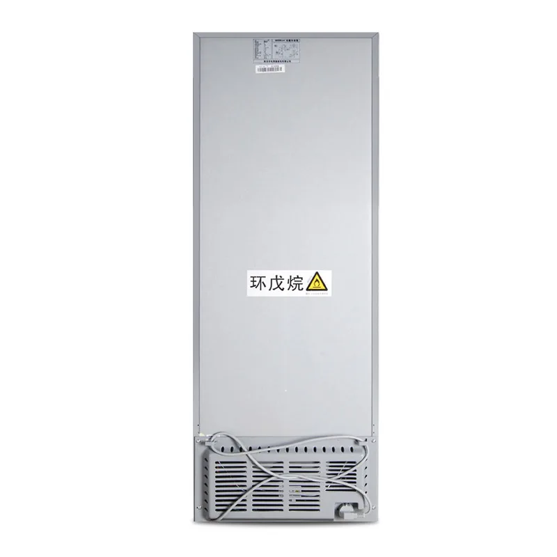 ثلاجة D الأكثر مبيعًا ببابين سعة 156 لترًا للاستخدام المنزلي مع وحدة تخزين باردة ووظائف حفظ طازجة