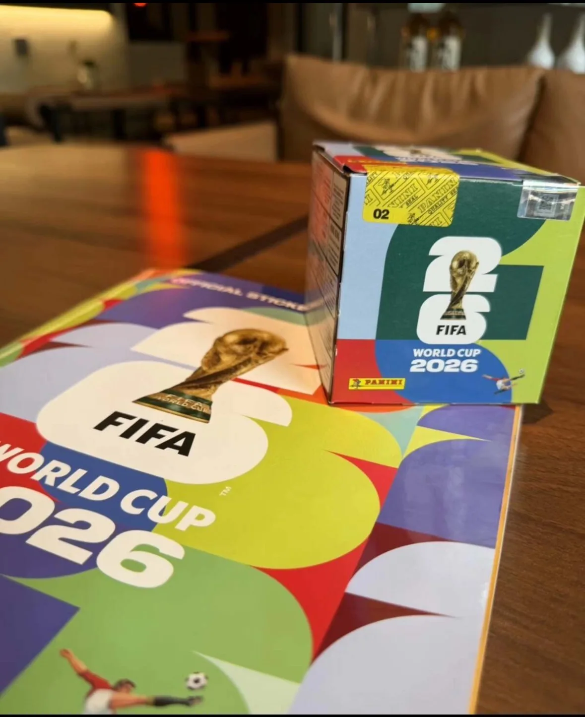 Paquete de Pegatinas y Álbum de la Copa Mundial de la FIFA Panini 2026, Edición Limitada, Set de Recuerdos de Fútbol, Pegatinas Coleccionables de Estrellas del Fútbol, Juguetes y Regalos