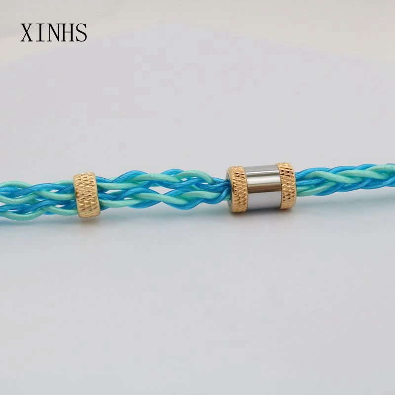 XINHS-cobre de cristal único Senyu de 8 núcleos, cobre antiguo mezclado con chapado en plata, MMCX/0,78, 2 pines/IE900 para Espartaco B