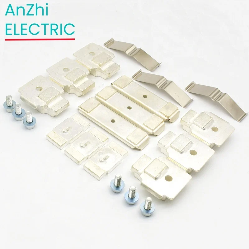 Main Contact Kit for EH370 EHCK370-3 KZ370 Moving and Fixed Contacts Contactor Replacement Kit Contact Set Contactor Spare Parts