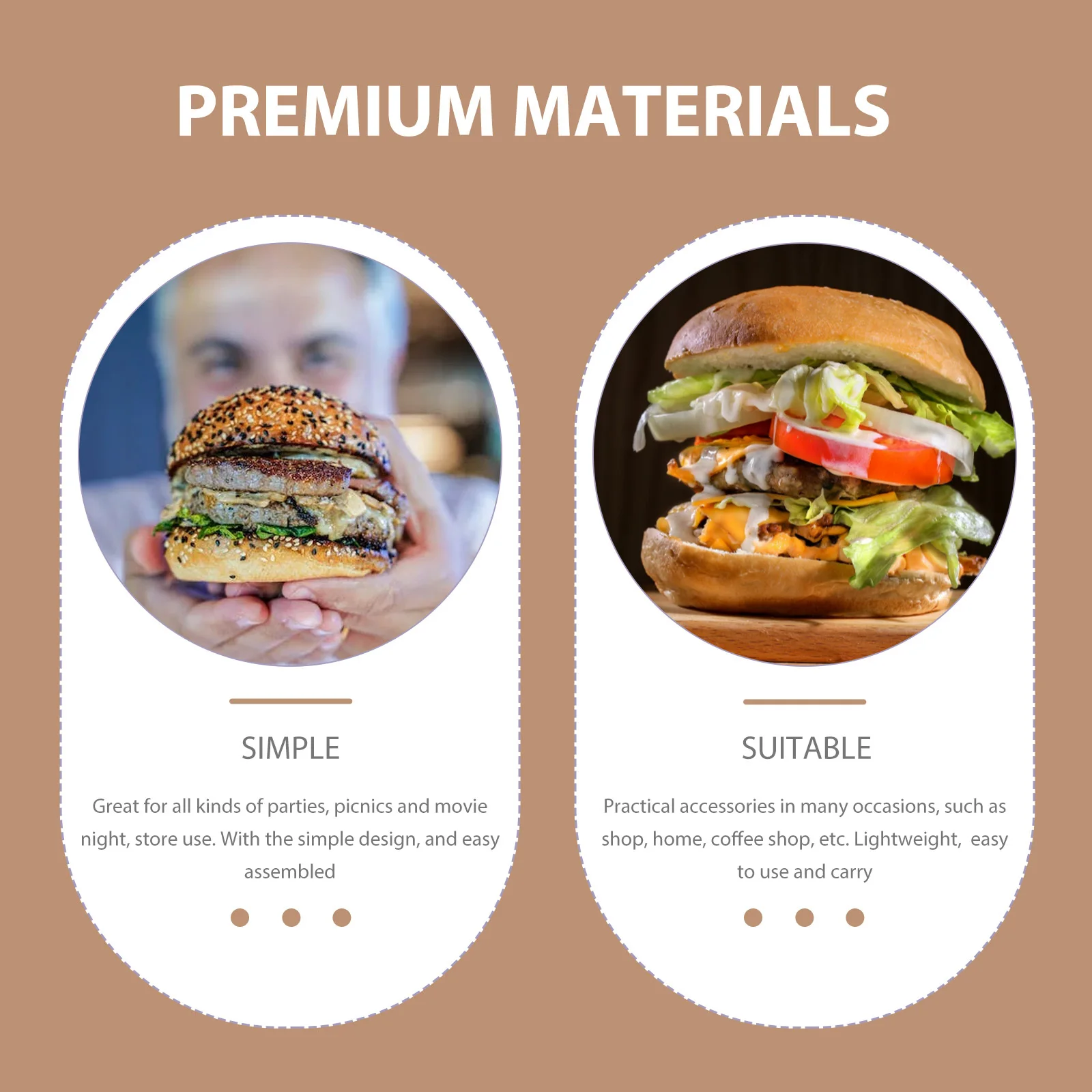 

50 шт. коробки для гамбургеров, легкие коробки для упаковки сэндвичей, одноразовые для на вынос, фаст-фуд, кейтеринг, выпечка, коробка для десерта