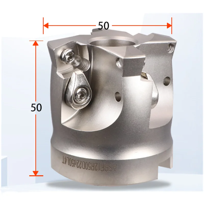 

1 шт., индексируемая торцевая фреза с высокой фрезерной головкой, ASRF15MM, торцевая фреза SDMT1205