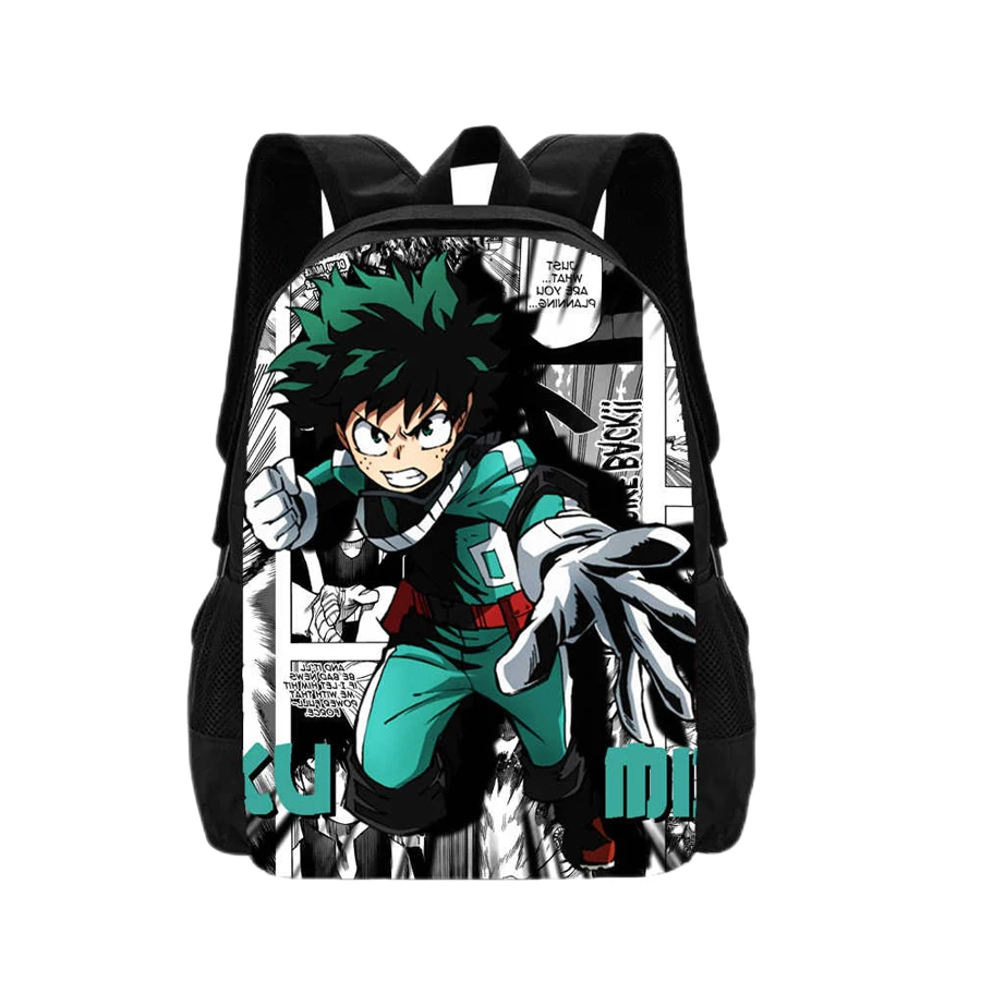 Mochila My Hero Academia Schoolbag Backpack Student One Piece Backpack Boys Girls Anime Cartoon School Bag Mochila