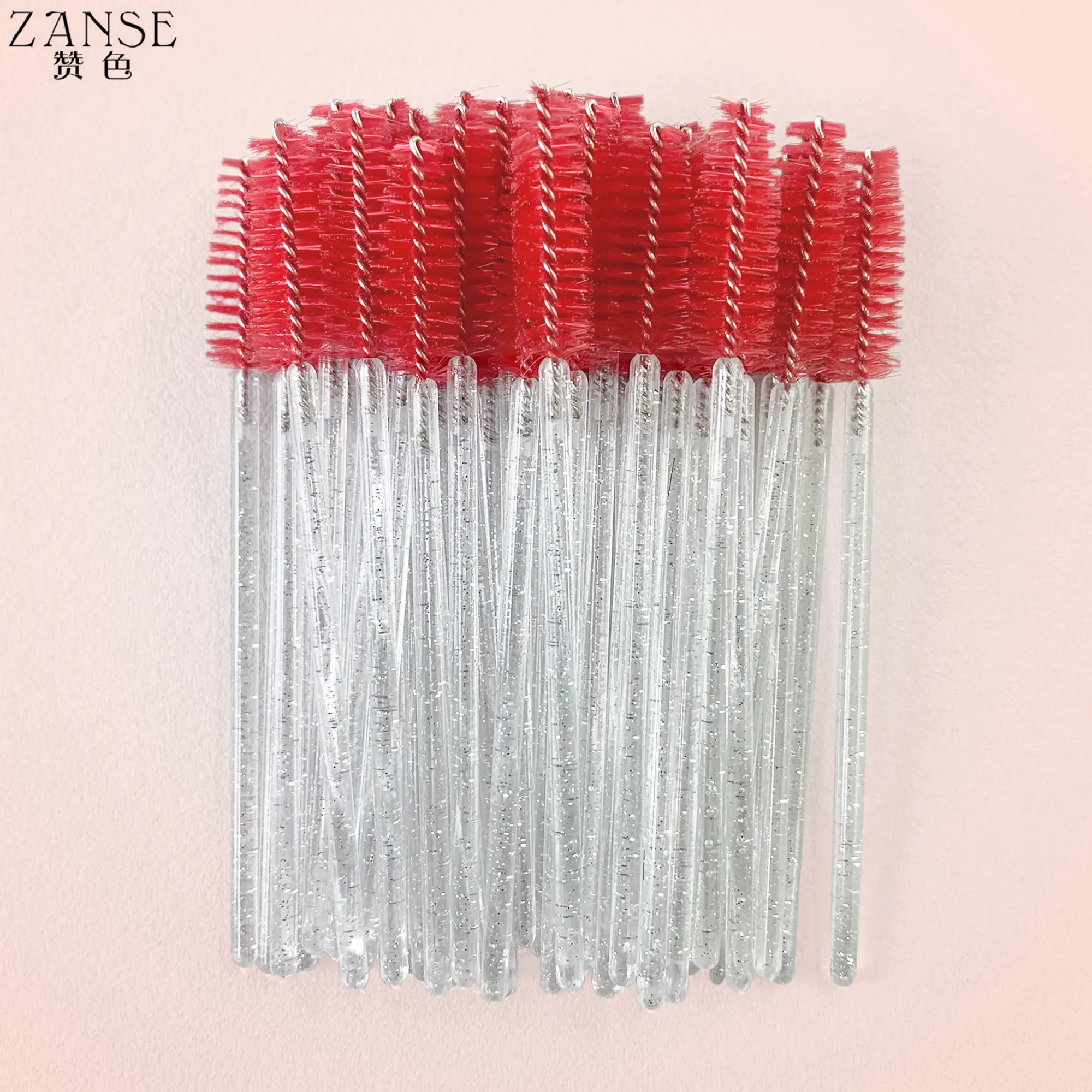 Disposable Eyelashes Brushes Crystal Eyebrow Applicator Mascara Wands Lash Extension Supplies Wholesale Lashes Accessories