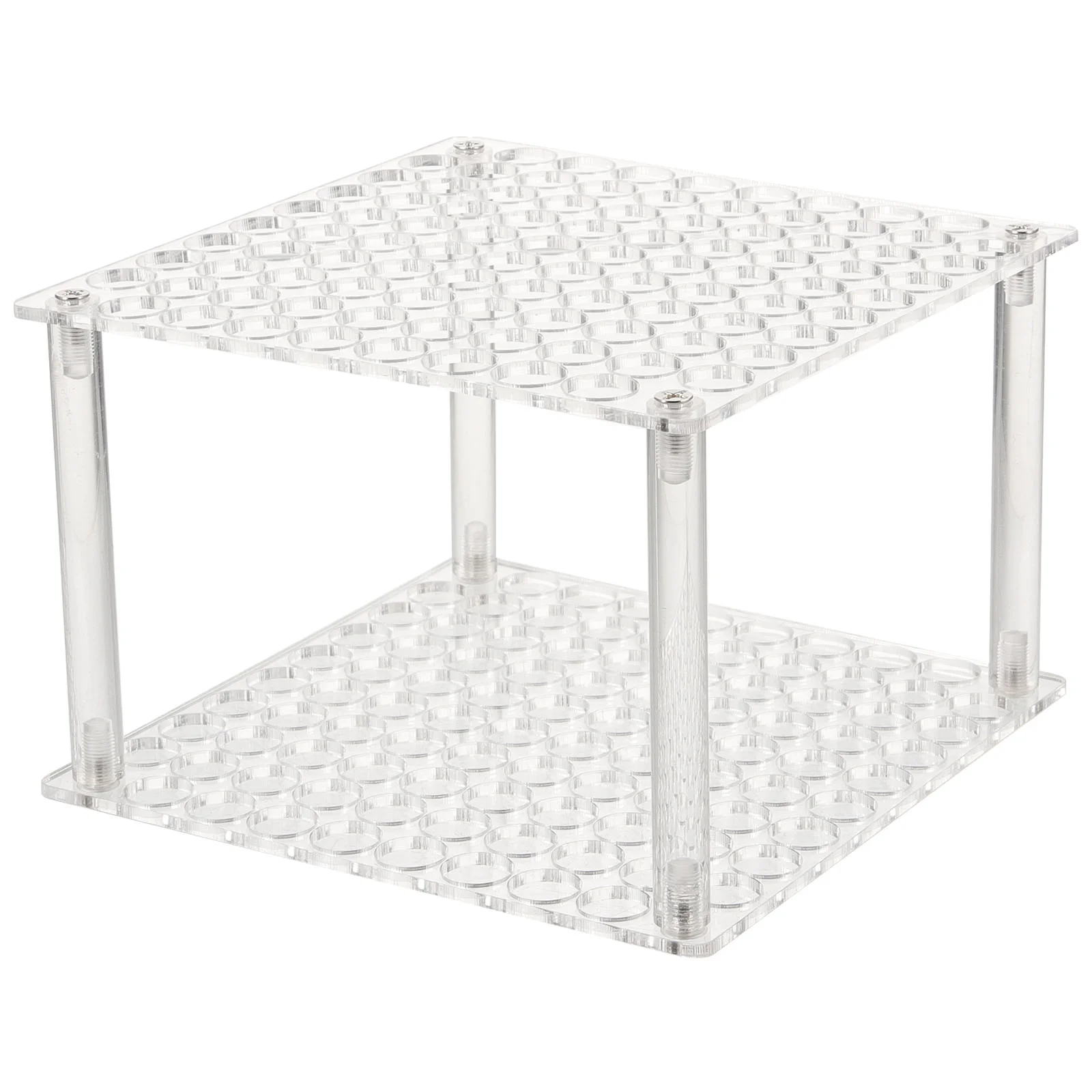Transparent Pen Holder Table Stand Eyebrow Ball Storage Pencil Display Clear Rack Desk Acrylic Brush