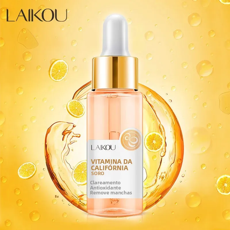 Repel melanina vitamina c soro 30ml anti rugas envelhecimento hidratar antioxidante essência facial melhorar o tom da pele brilho