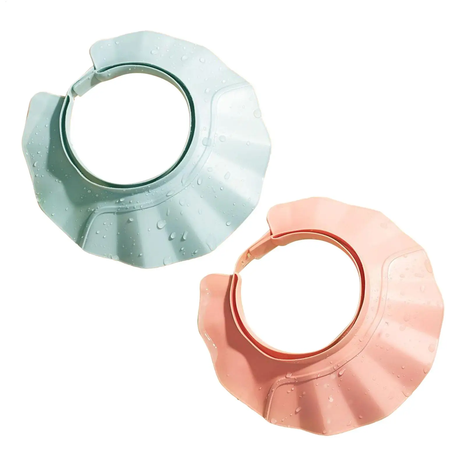 Baby Hair Washing Shield Adjustable Head Eye Ear Protection Shower Hat Baby Bath Visor for Washing Hair for Toddler Children