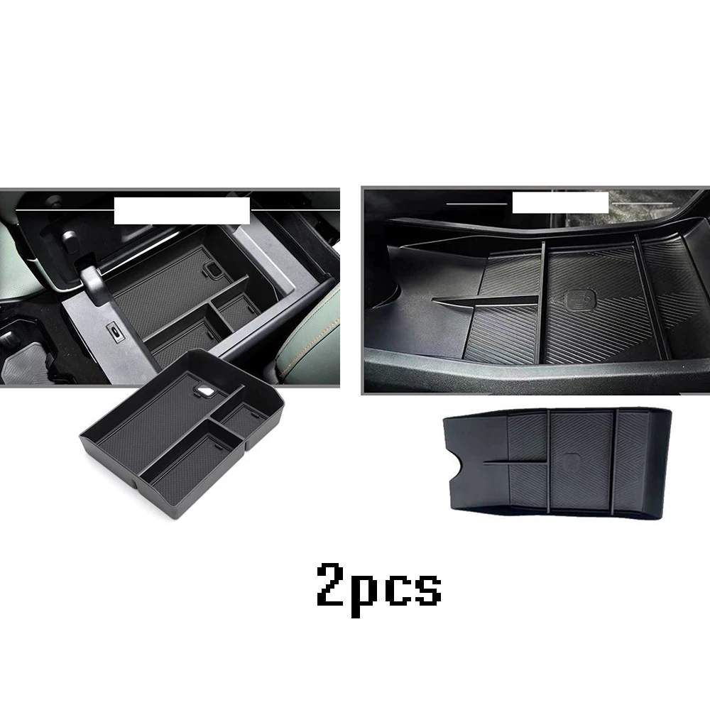 

plastic For Chery iCAR 03 2024 2025 JAECOO 6 J6 Car Central Console Seat Under Armrest Storage Box Organizer Storage Box Decor