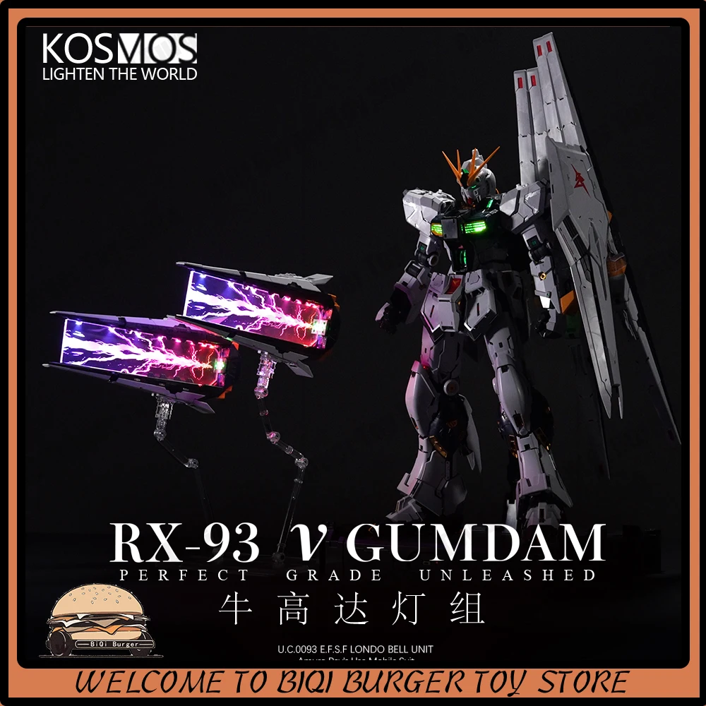 

KOSMOS Led Suit Fit PGU RX-93 V 1/60 Sets Floating Cannon Light Group Accessory The Witch From mercury Robot Kits Toy Gift