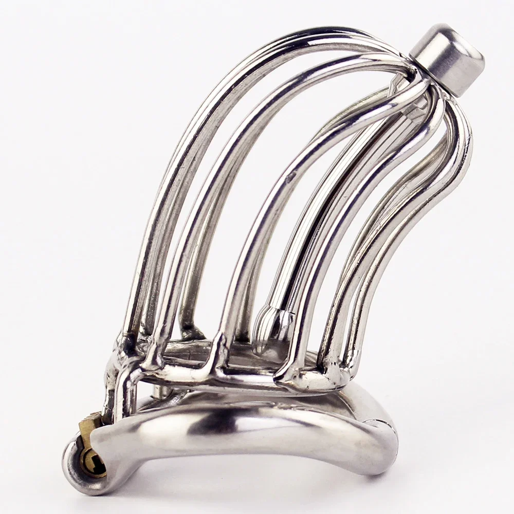 NEW Stealth Lock Chastity Cage Stainless Steel Male Chastity Device Sex Toys For Men Penis Lock Cock Ring