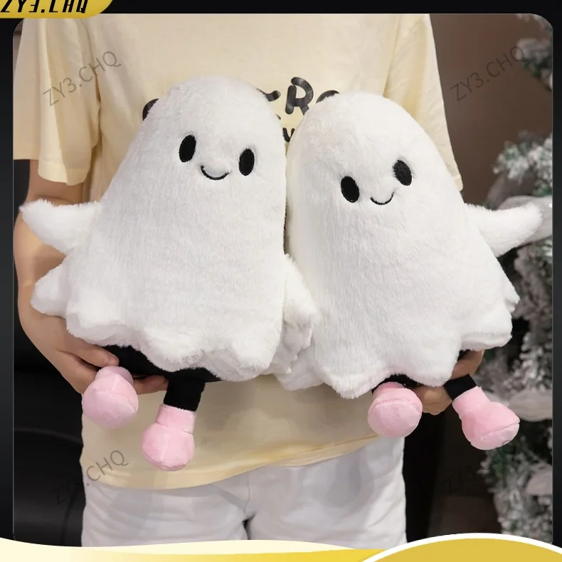 Neues Internet-Promi-Halloween-lustiges Geister-Puppenkissen, kleiner Teufel-Puppenornament, beruhigendes Begleiter-Spielzeuggeschenk für Kinder