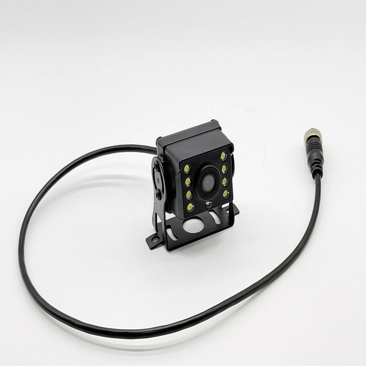 JISUIDReversing camera 12V24V high-definition night vision CCD infrared 8-lamp cargo camera waterproof and anti-knock car image. - view 4