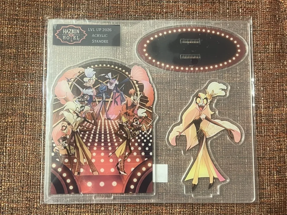 Hazbin Hotel Charlie LVL UP 2026 Acrylic Standee Statue Animation