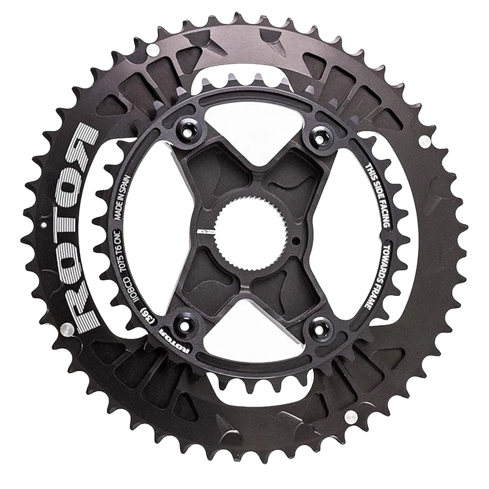 3d crank BCD straight mounted double link elliptical rotor double link 50/34 suitable for 2NPOWER rotor crank set