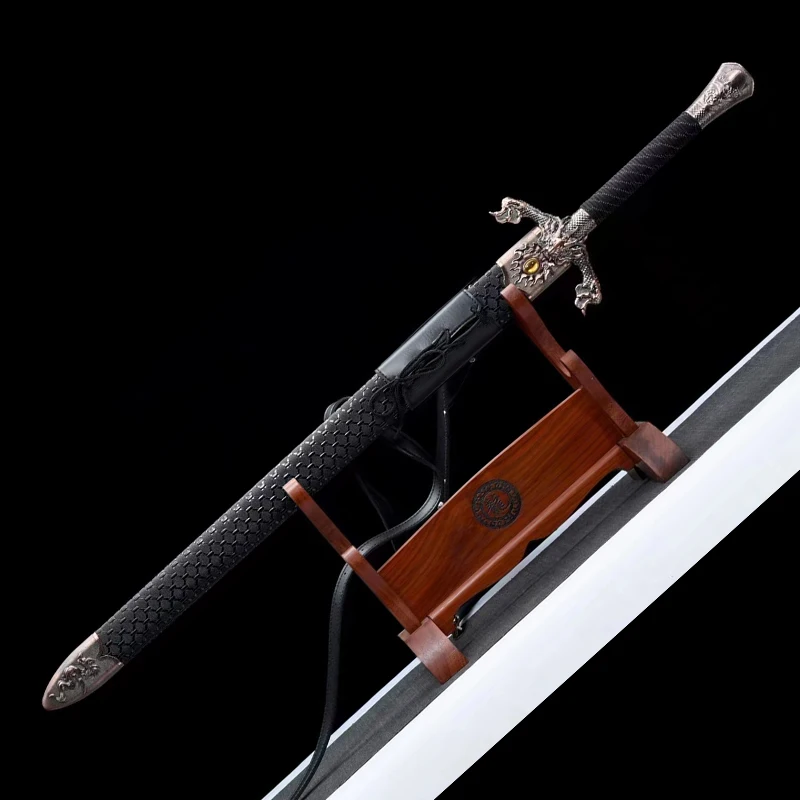 Replica Western Swords Dragon Theme Home Decoration Props Collection Movie Non Sharp